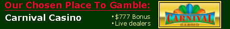 Receive $777 Worth of Bonuses at Carnival Casino.