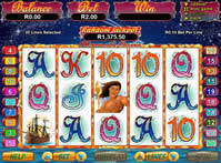 Play Mermaid Queen at Silversands Casino!